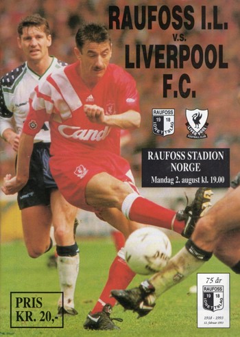 Match programme